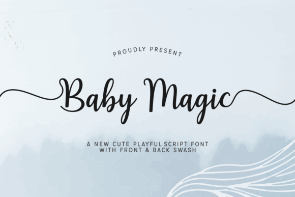 Baby Magic Font for Small Business Branding