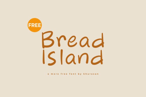Bread Island Font for Small Business Branding