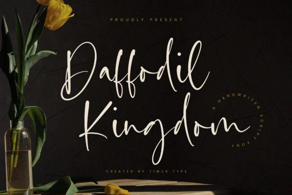 Daffodil Kingdom Font for Scroll-Stopping Designs