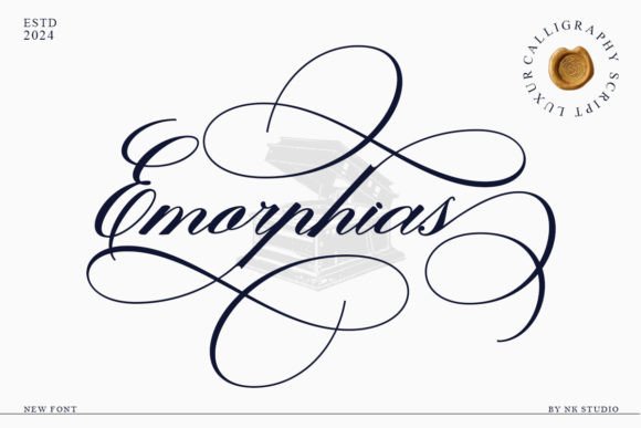 Emorphias: The Script Font for Modern Branding