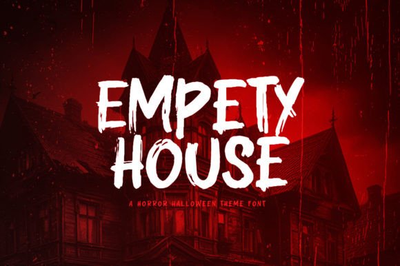 Empety House Typeface for Digital Design