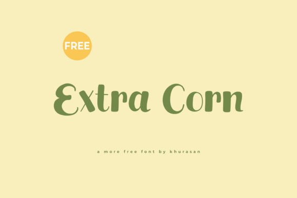 Extra Corn Font Review for Makers