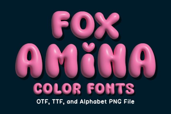 Fox Amina Typeface for Digital Design