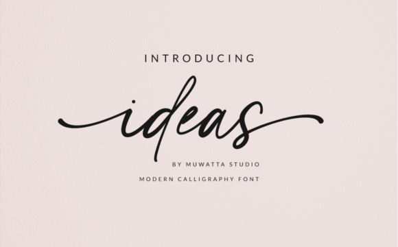 Ideas Font: Elevate Your Handmade Branding
