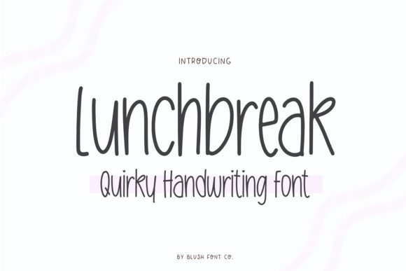Lunchbreak Font Review for Campaign Designers
