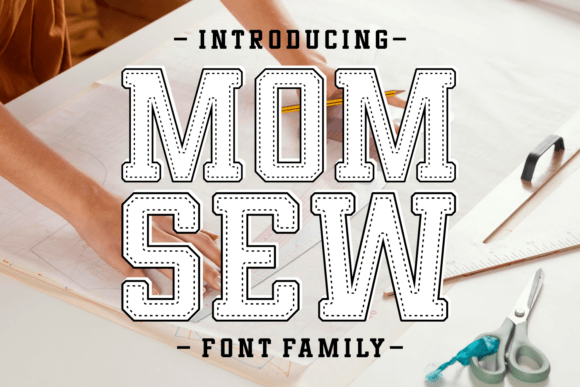 Mom Sew: The Authentic Slab Serif Font for Branding