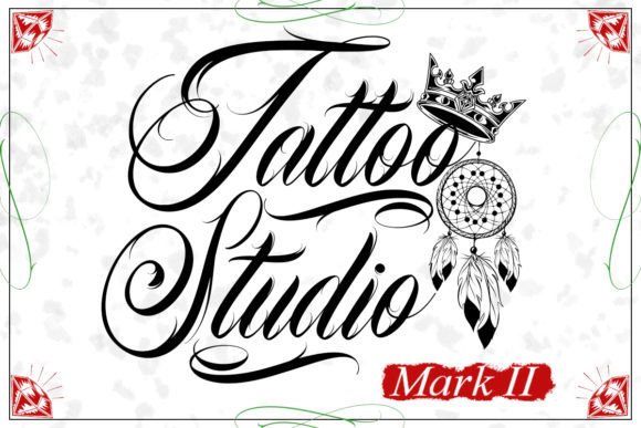 Tattoo Studio: A Modern Blackletter Font for Makers