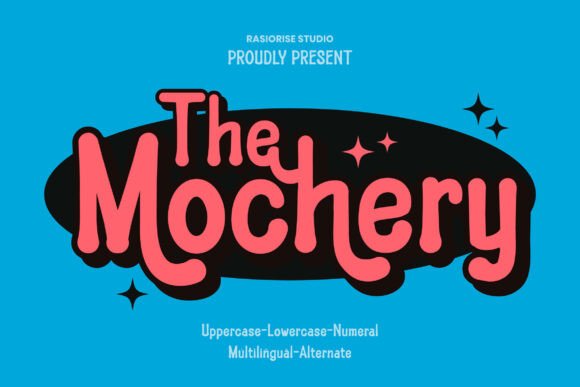 The Mochery Font: A Retro Playful Typeface for Makers