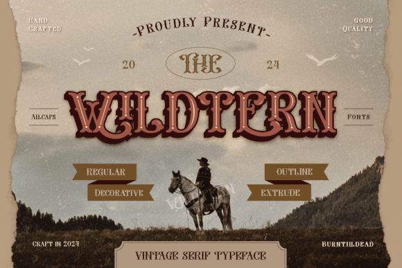 The Wildtern Font Review for Western Branding