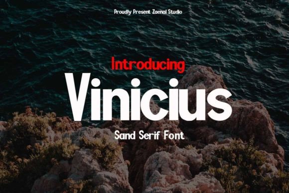 Vinicius: A Unique Sans Serif Font for Makers