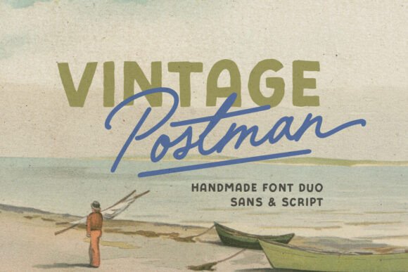 Vintage Postman Font: A Retro Script Review
